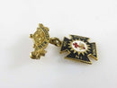 1919 34th Triennial Philadelphia Conclave Badge New Jersey Knights Templar Medal