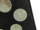 Close view of USSR coat of arms obverse with CCCP, 1 РУБЛЬ, and 1991