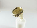 14K Gold Coin Ring OOAK Prussia Friedrich III 1888 O 10 Mark Gold Coin Ring