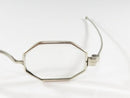c1850 Coin Silver Eyeglass Spectacles With Glass Childrens 4" Temples