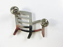 Architectural Chair Pin, David Edwards Design, Silver Tone, 1.75", Modernist Lapel Pin