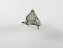 Vintage 3D Sterling Silver Baby Grand Piano Charm Pendant