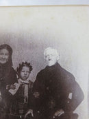 An Unusual Cabinet Card Photograph of a Photo with Cropped Head J. Pelzer