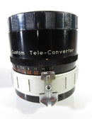 Vintage Vivitar Auto 3x Custom Tele-Converter Model 3x-3 35mm Lens Japan