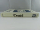 Open book showing the title page for Lectures on Daniel the Prophet by H. A. Ironside and a printed Daniel prophetic chart on the facing endpaper.