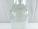 Schmidt Bottling Co Hanover PA Vintage Clear Glass Soda Bottle Crown Top 10 Panel Base D.O.C. 1112 Registered 9 5/8 Inch