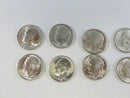 Set of 10 US Roosevelt Silver Dimes 90% Silver 90% Lot Mixed Conditions Coins Collection 90% Circulated Mint Piece
