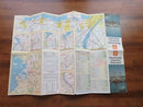 1965 Shell Map of Massachusetts, Connecticut, Rhode Island The HM Gousha Company