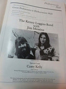 1972 Loggins & Messina Philharmonic Hall Program October Issue