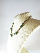 Old Turquoise Melon Bead & Pearl Bead Necklace Fred Harvey Style Navajo Necklace