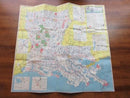 1963 Louisiana Picturesque, Tranquil, Modern, Dept of Highways Original Map Art