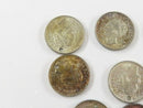 11 x WW2 Silver Netherlands Love Token Coin Charms 10 Cents & 1 x 25 Cents