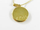 Vintage Kawahito Damascene Village Scene Disc 16" Chain Kyoto Japan