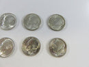 Lot of 10 US Roosevelt Silver Dimes 90% Silver 1946 90% Coins 90% Collection