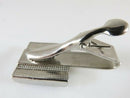 Anchor Tie Clip Tie Bar Clasp Vintage Blue White Enameled Silver Metal