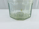 Schmidt Bottling Co Hanover PA Vintage Clear Glass Soda Bottle Crown Top 10 Panel Base D.O.C. 1112 Registered 9 5/8 Inch