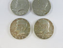 1967 Kennedy Half Dollars Lot of 4 40% Silver Coins Kennedy half dollar lot 1967 silver coins circulated Kennedy coins