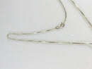 Unusual 3D Apple Pendant with 20" Box Chain Sterling Silver Necklace