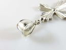 925 Sterling Silver 2 1/2" Large Christian Cross Made By 1 of a Kind