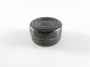 Antique Miniature Powder Box with Original Puff Victorian Sterling Silver