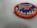 Vintage Circa 70's 2" Round Mets Baseball Patch