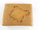 Double Horse Tooled Saddle Lambskin Tool O Matic Wallet Original Hess Brothers G