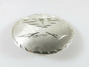 Vintage Retro Eagle Mayan Pyramid Brooch Pendant Artisan 2" Taxco Sterling