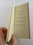 Circa 1963 A Valentine Greeting Just for You American Greetings Card Unused