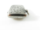Lovely 1900 Foilate Match Safe Vesta Joseph Gloster UK Sterling Pocket Watch FOB
