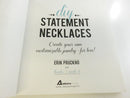 Copyright and Library of Congress page for DIY Statement Necklaces, copyright 2015, Adams Media, ISBNs, full number line 10 through 1, and contributor credits.