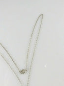Sterling Silver Coin Alyison Vanity Name Pendant CUNO with Sterling Chain
