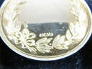 Circa 1912 Alexander Clark Co LTD Gold Washed Sterling Silver Agriculture Medal