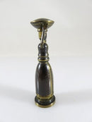Shulamite Woman Hans Teppich Circa 1960's Blackened Brass Figure