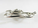 Vintage Forstner Sterling Silver Modernist Mid Century Flower Brooch