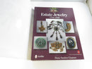 Open interior view showing the copyright page and contents pages for Estate Jewelry 1760-1960, including period-based chapter listings.