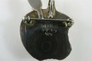 Taxco Apple Pendant Brooch 925 Sterling Silver Unique School Teacher Jewelry
