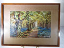 Bluebells in Hadley Woods Oil on Canvas 1964 London Nell Ibsen