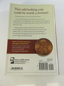 Back cover of Strike It Rich with Pocket Change with text about U.S. Mint error coins, a 1979 Lincoln cent example, ISBN barcodes, and Krause Publications imprint.