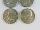 1967 Kennedy Half Dollars 40% Silver Lot of 4 Circulated Coins 40% silver coins circulated Kennedy coins coin collecting
