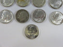 Lot of 9 US Roosevelt Silver Dimes 90% Silver Mixed Bag 90% silver dimes US silver coins Roosevelt dimes lot US dimes