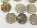 11 x WW2 Silver Netherlands Love Token Coin Charms 10 Cents & 1 x 25 Cents