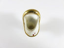 Hand Painted Japan Miniature Gold Gilt Wedding Basket Porcelain Ceramic Miniature