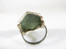 Artisan The Queen's Gambit Style Mother of Pearl Lapis Lazuli Inlaid Chess Ring