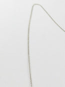 Vintage Sterling Silver Filigree Cross 1 7/8" With 18" Sterling Silver Chain