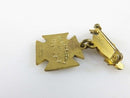 1919 34th Triennial Philadelphia Conclave Badge New Jersey Knights Templar Medal