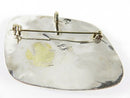 Vintage 925 Modernist Bull Fighting Brooch Abalone Inlay Taxco SCH Eagle 3 Pendant