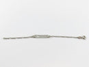 Vintage 5 1/4" Childs Petite Vanity Plate Love Token Bracelet