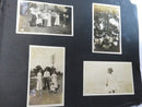 Antique 1900's Photo Album Landmarks, Soldiers, Children, Cars and More!