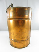 1899 Wilmot Castle Copper Baby Bottle Sterilizer Pasteurizer Set with 3 Glass Nursing Bottles Rochester NY Patent June 6 1899