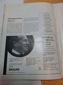 1972 Loggins & Messina Philharmonic Hall Program October Issue